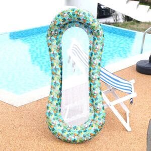 New‎ Inflatable Pool Lounge Bed Float for Beach Pool Cruise Vacation Adults